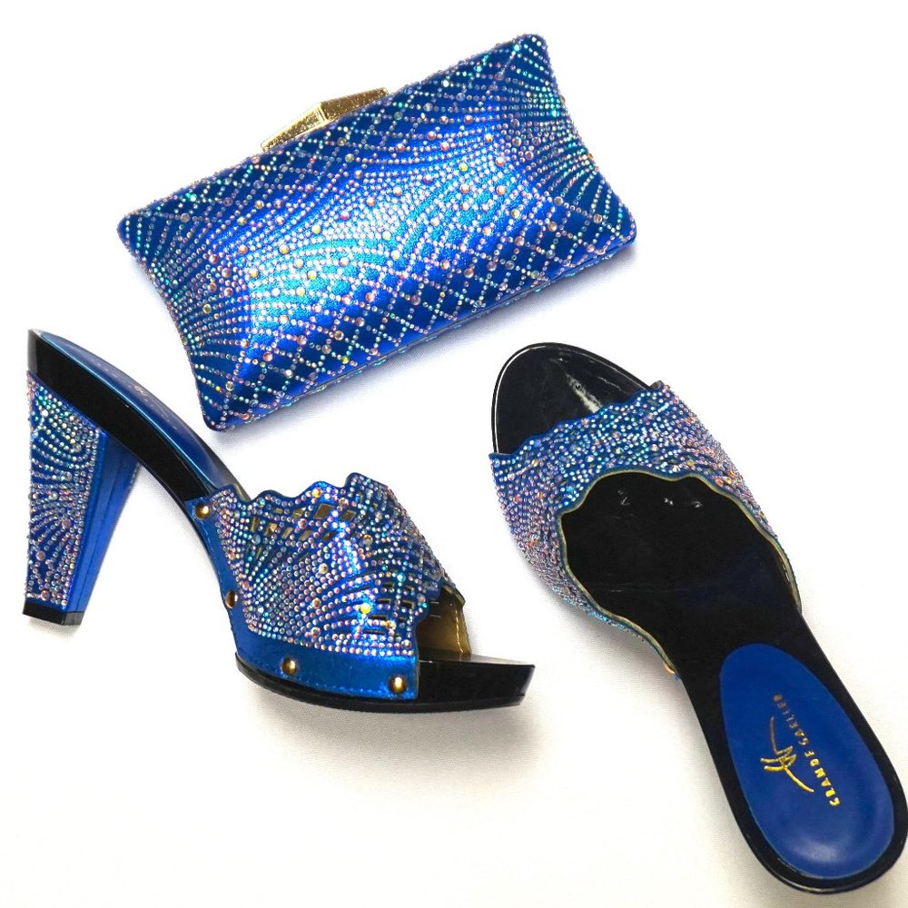 ROYAL BLUE BEDAZ S&B SET